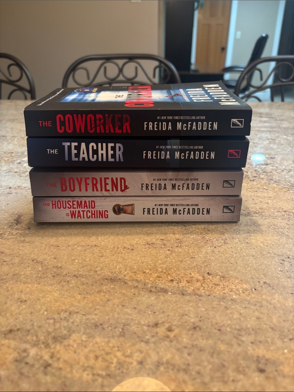 Set of 4 Freida McFadden Paperbacks